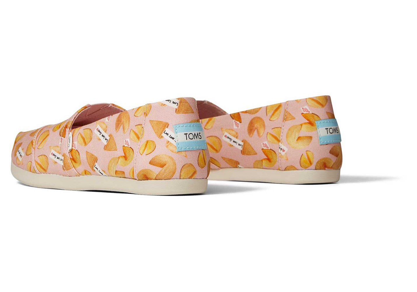 Toms Espadryle Damskie Pomarańczowe - Alpargata Fortune Cookies - 72EGWBXZJ